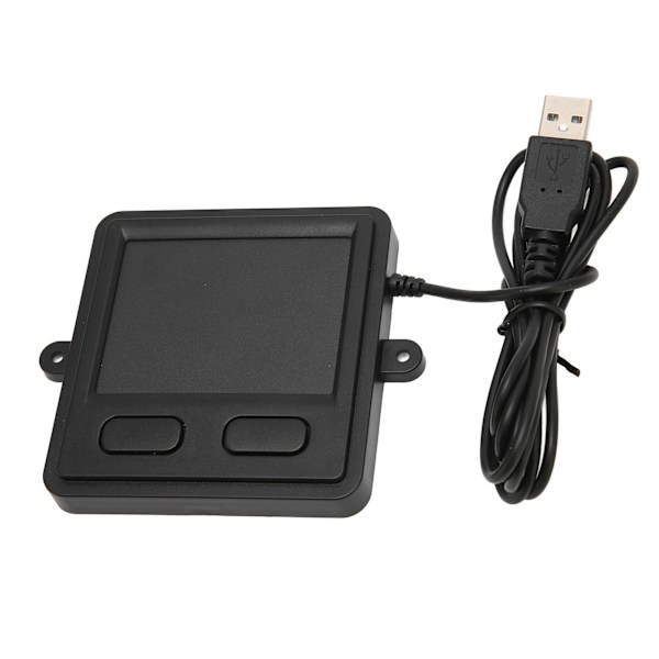 Trådløs USB Touchpad Indbygget Berøringsfølsomhed Multifunktionel Bærbar Trackpad med 2 Taster til Forretningskontor Laptop