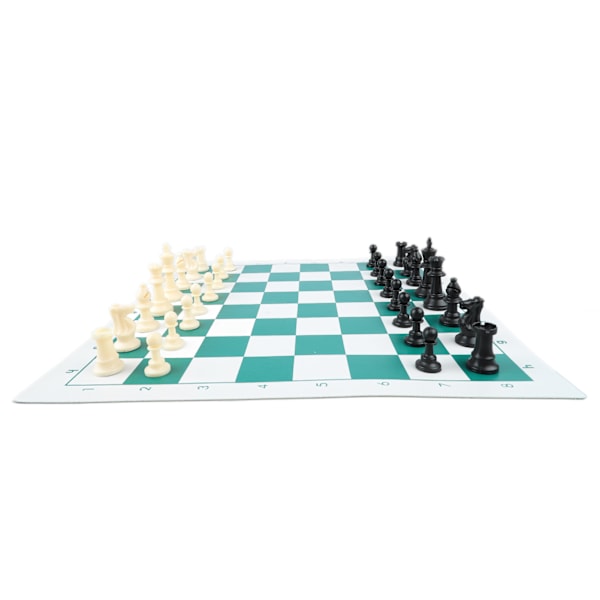 Schackset Leksak Tunna Bärbar Schackbräde Spelset Pussel Bärbara Interaktiva Leksaker för Nybörjare Barn Vuxna