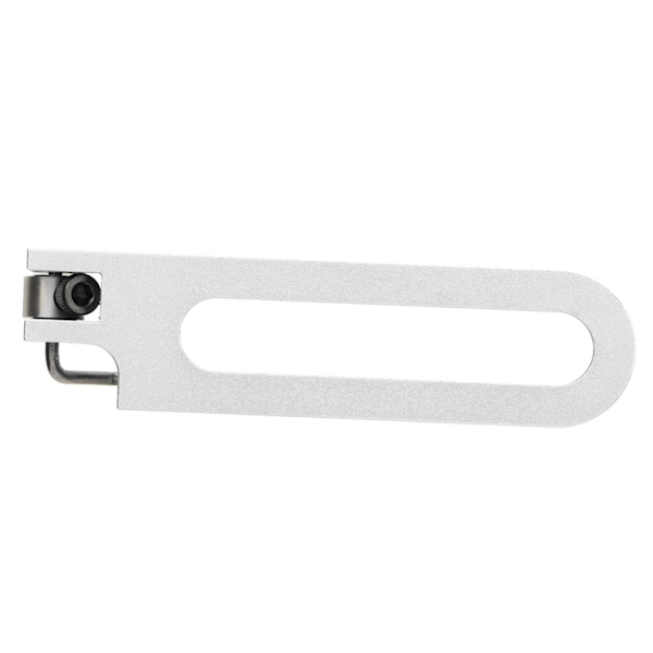 Recurve magnetiska pilstöd - aluminiumlegering, träning för bågskytte utomhus, jakt - silver