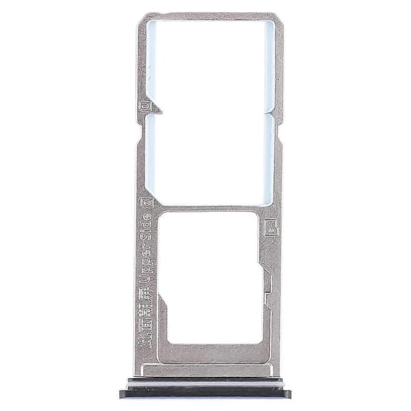 För Vivo Z1 2 x SIM-kortfack + Micro SD-kortfack Blue