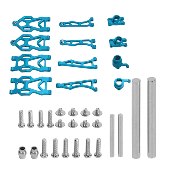 Upphängningsarmsats i aluminiumlegering för SCY16101PRO 16102 1/16 RC-bil (blå)