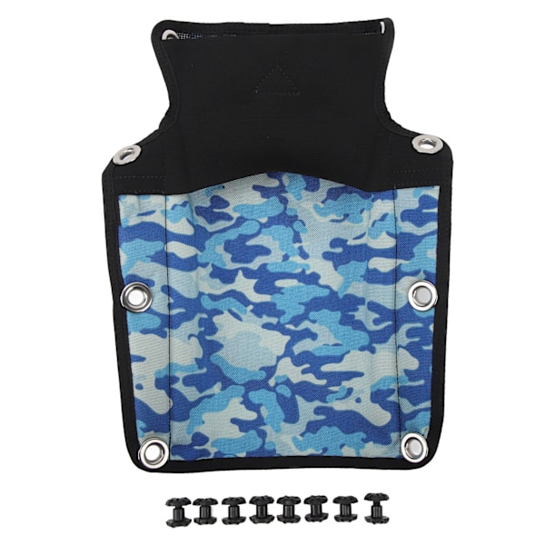 Sukelluksen selkälevytyyny - OMS & HOLLIS Camo Blue