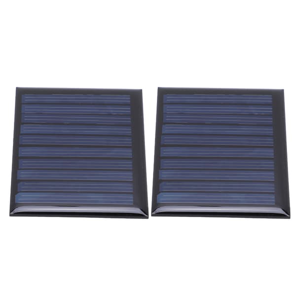 2 ST 5V 50mA Solcelle Epoxi Modulkort Mini Solar Polysilicium Panel 60x44mm