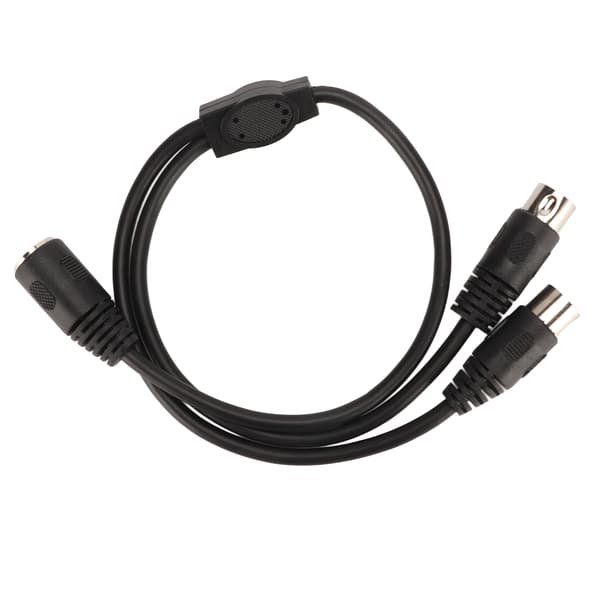 5 Pin DIN Hun til 2 5 Pin DIN Han Y Splitter Adapter 5 Core Fleksibelt Studio Lydkabel 0.1