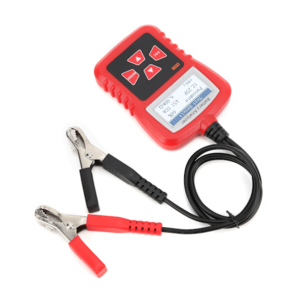 12V Batteritester til biler og motorcykler