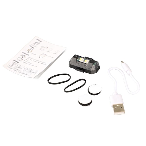 Trådlös motorcykel LED Strobe Light - 10st, 7 färger, hög ljusstyrka