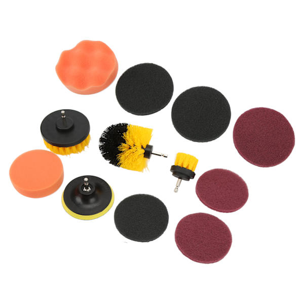 Universal Car Electric Borr skurborste Set (12st)