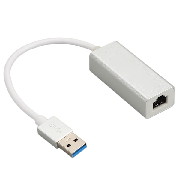 USB Ethernet -sovitin USB3.0 - RJ45 10M 100M 1000M Gigabit Ethernet LAN -muunnin kotiin, toimistoon ja pelaamiseen