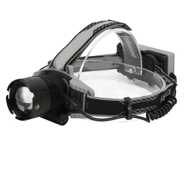 Hodelykt XHP70 Hodebånd Lommelykt USB-lading Sterkt Lys med Hodebånd Digitalt Display Zoom