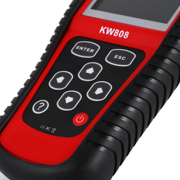 Bildiagnostisk kodelæser og motorgenstarts værktøj - KW808 OBD2-scanner