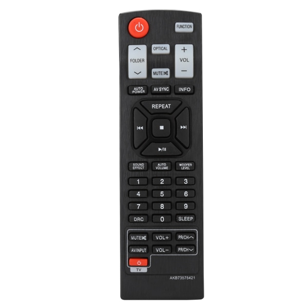 LG Lydplanke Fjernkontroll for NB3530A og NB4530A