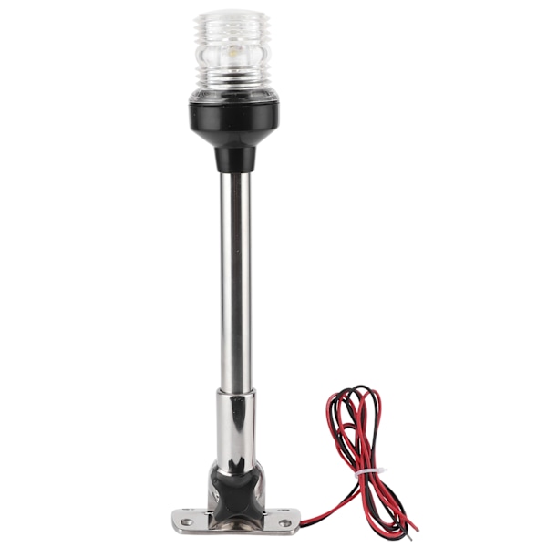 LED vedenpitävä ankkurivalo jahdille/veneelle - 305 mm, 360 astetta ympäri, 12V/24V