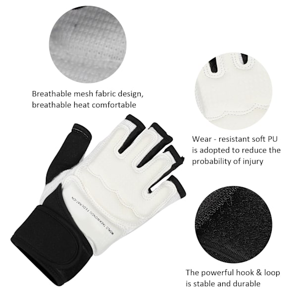 Taekwondo handskydd - boxningshandskar för vuxna och barn (set med 2)