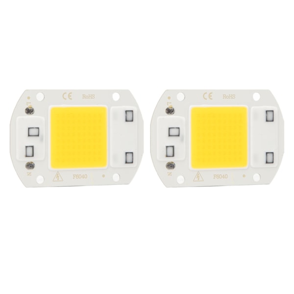 High Power 30W LED COB Chip - Effektivt varmt ljus