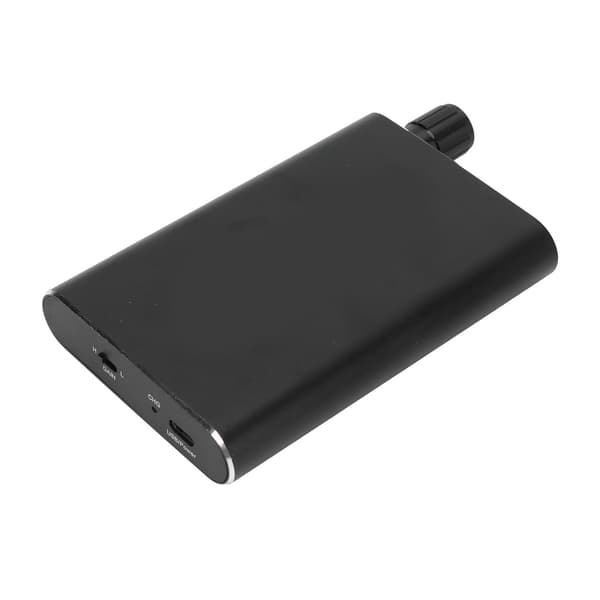 Bærbar HiFi Hovedtelefonforstærker med Subwoofer, Lav Støj, 2-trins Gain Switch