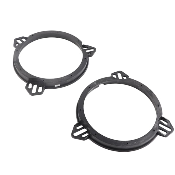 6,5 tommer svart dørhøyttaleradapter Avstandsringer for Subaru Impreza Forester (2 stk)