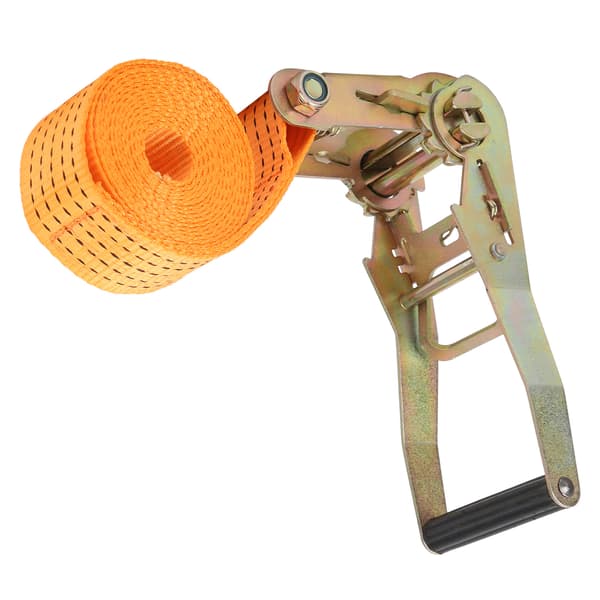 Ratchet Straps 1102 LBS Working Load 1764 LBS Breaking Strength Heavy Duty Cargo Lashing Strap 5m / 16.4ft