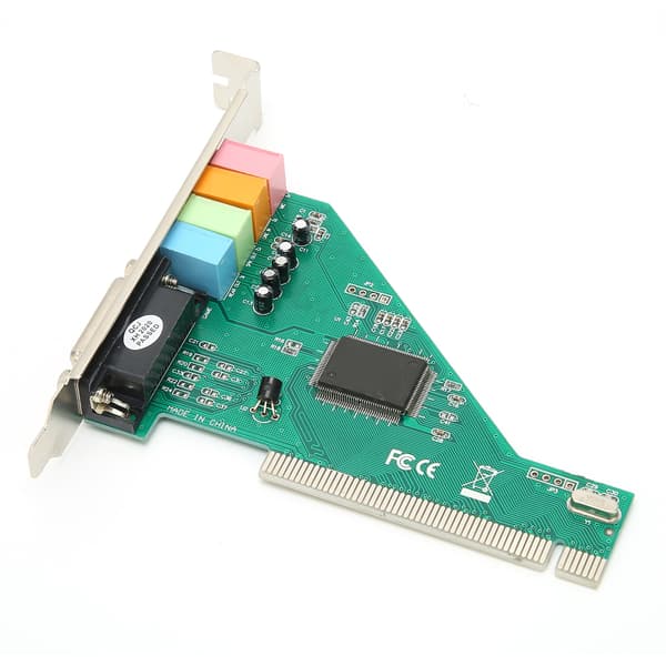 PCI Lydkort 120dB Duplex Afspilning Computertilbehør med 4 Kanaler til Windows 98 8738