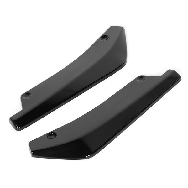 Glänsande svart bakre Bumper Lip Diffuser Splitter