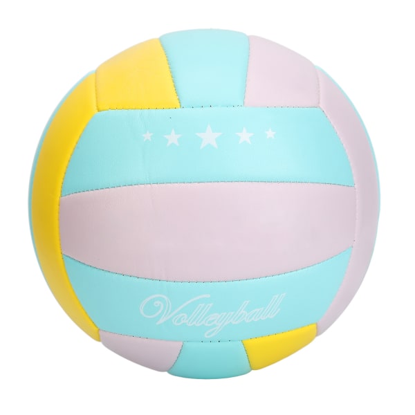 Høy elastisitet Lett PVC treningsvolleyboll - størrelse 5, for innendørs/utendørs bruk, basseng og treningsstudio