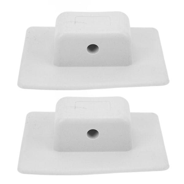 2 st Kayak Navigationsställ PVC Navigationsbas Uppblåsbar Båt Kayak Tält Motorfäste Motorställ Hållare för Yacht Gummibåt Grå