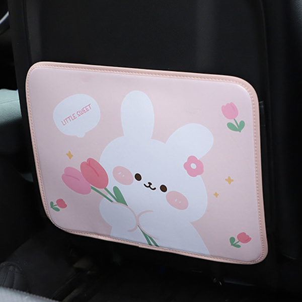 Rabbit Style Car Back Seat Kick Pad - Dammtålig skyddsmatta