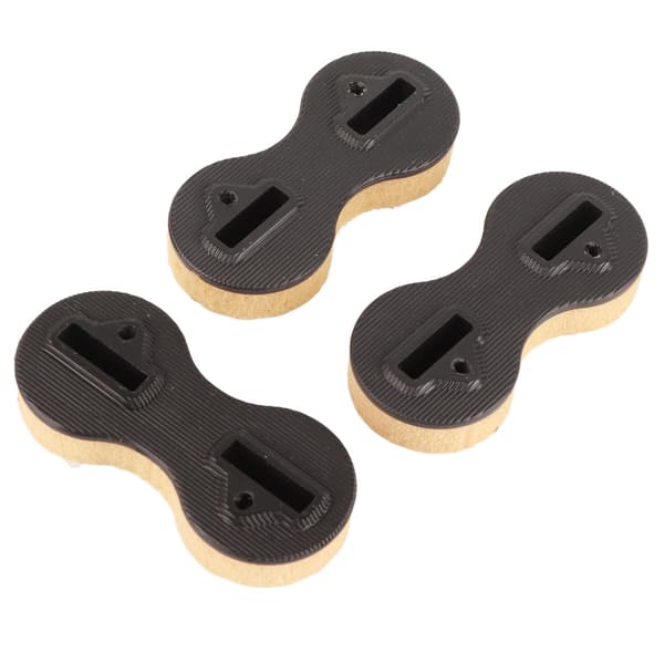 3 st Surfbräda Fin Box Runda Koppar PVC Nio Noll Grader Sida Surfbräda Fenor Pluggar för Surfing Surfbräda