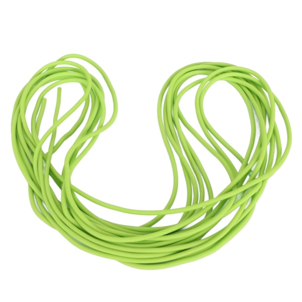 Solid latex elastisk tennistræningsstreng - Grøn 2,5 mm - Forbedre dine tennisfærdigheder