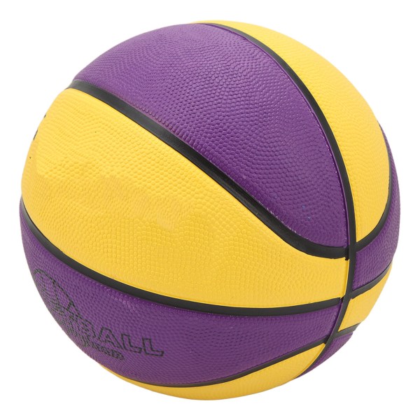 Easy Grip gummibasket til børn - Soft Touch, gul/lilla, størrelse 3 (7,1 tommer)