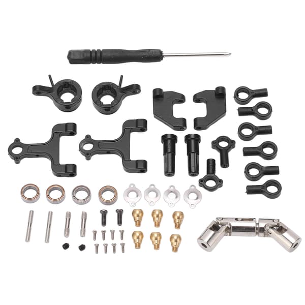 RC Front Upper Lower Swing Arm Kit with Drive Shaft for WPL D12 D42 D-Series Remote Control Car