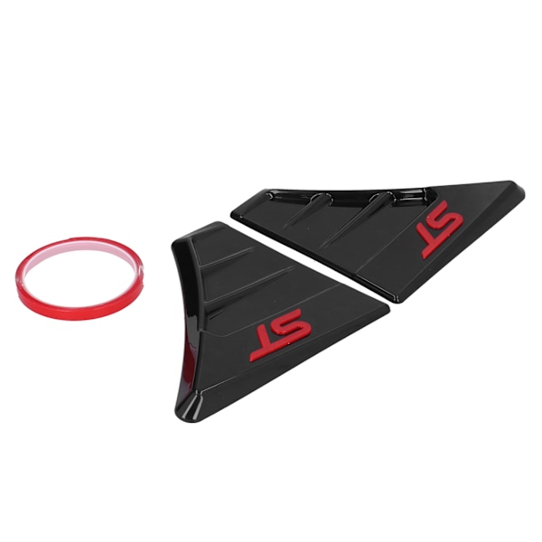 Fender Sidokjolslock Trim för ST RS-stil Modifieringstillbehör till Ford Focus MK2 - Röd