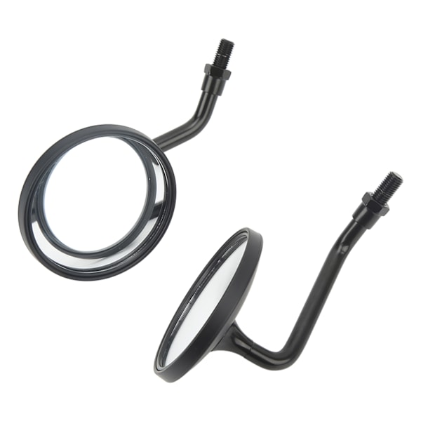 Wide Vision Motorcykelspejle, Universal 3,4-tommers styrsspejl (sort)