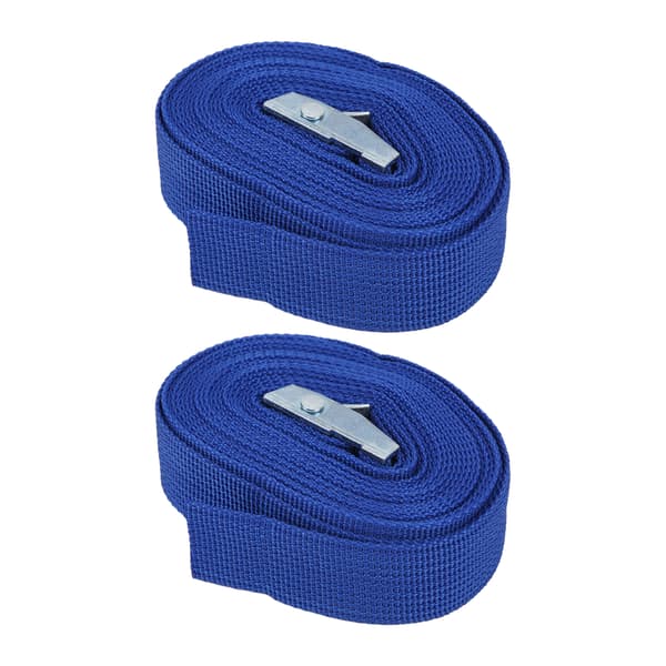 2 stk sinklegering spennestropper Heavy Duty surringsstropper Cargo Tie Downs stropper for bagasje 3m/9.8ft