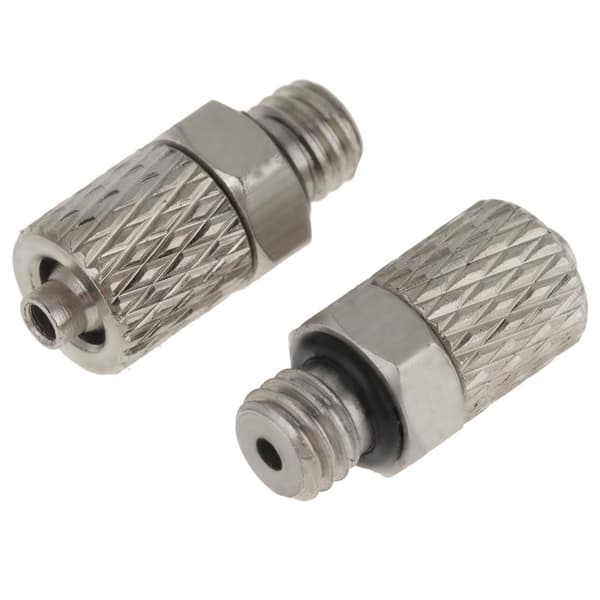 20 st Mini Pneumatiska Luftkopplingar M5 4mm Rak Han Koppling Slang Snabbkoppling