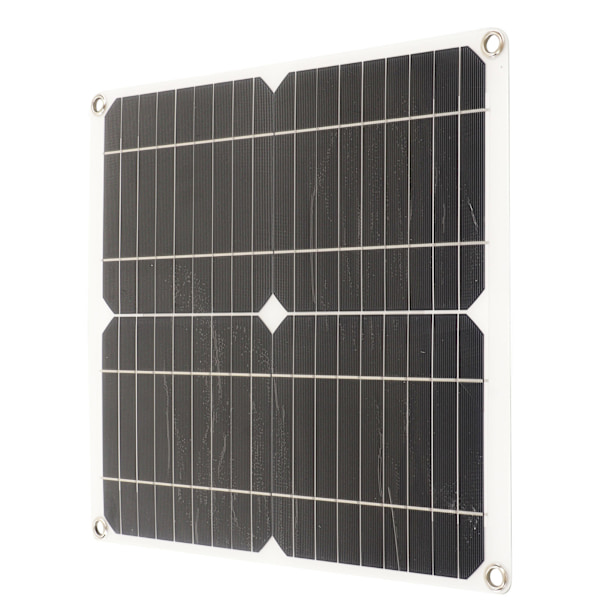 Monokristallin silikon vattentät solpanel - hög prestanda för husbil, bil, båt, släp - 20W, 18V, 10A