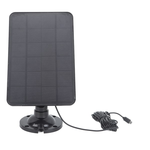 10W 5V solpaneloplader til kamera, mobiltelefon, powerbank