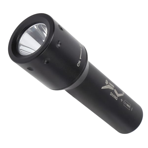 Diving Flashlight High Brightness Good Sealing Waterproof Anti-Collision LED Underwater Light for Outdoor Diving
