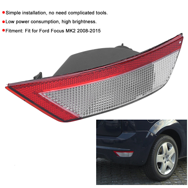 Dimljus bak till Ford Focus MK2 2008-2015