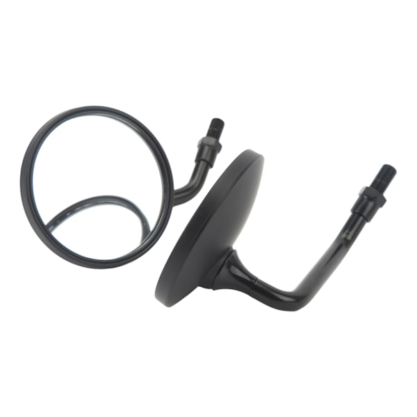 Wide Vision Motorcykelspejle, Universal 3,4-tommers styrsspejl (sort)