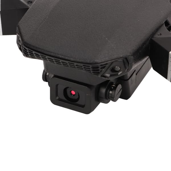 4K HD Dobbeltkamera Foldbar RC Luftdrone med Høydehold og Headless Mode
