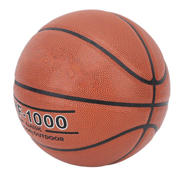 Eksplosjonssikker komfortabel grep størrelse 7 PU Basketball for konkurransetrening for voksne - Brun