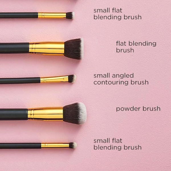 【DT】10-pack - Makeup Brush Set - Makeup Brushes