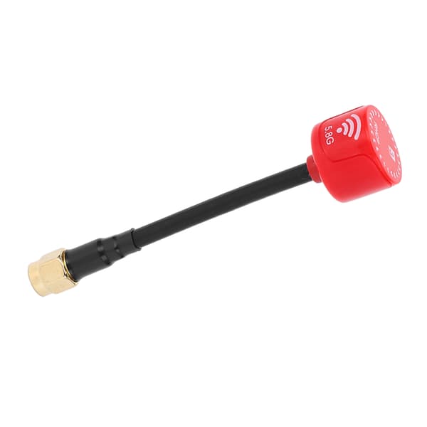 5.8GHz FPV Drone Antenne 85mm 2.5 Dbi Antenne til RC FPV Racing Drone Quadcopter Rød