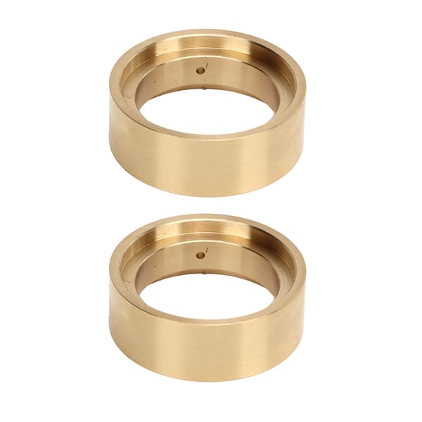 2 stk Messing Intern Beadlock Clamp Ring Professional 1,3 tommer RC Messing Beadlock Hjulvekter for 1/18 RC Bil Gull
