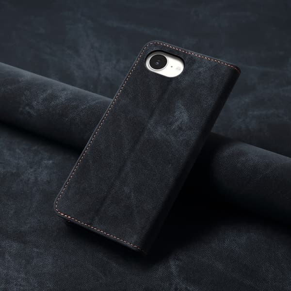 Jeans Pung Etui til iPhone 17e - Sort Svart black