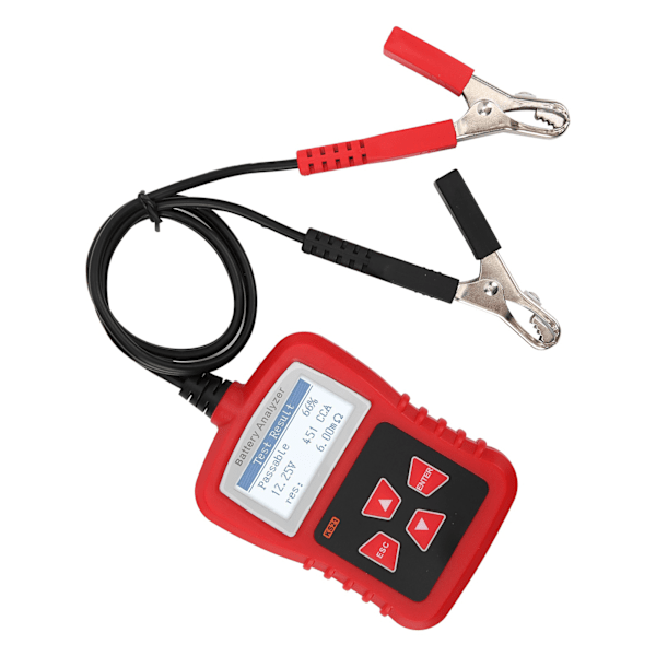 12V Batteritester til biler og motorcykler