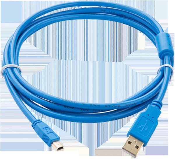 Mitsubishi Q-serie PLC USB till Mini USB-kabel, 2m, ADM3160-chip, Stabil