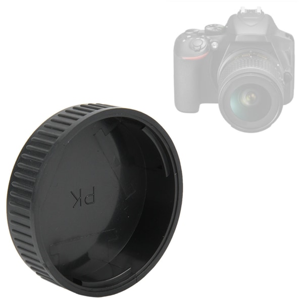 Plast beskyttelseshætte på bagsiden til Pentax PK mount SLR kamera linse