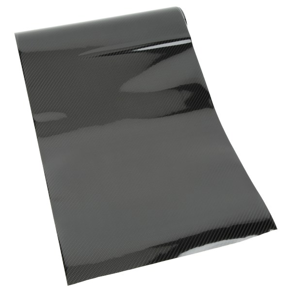 Høyglans 5D Carbon Fiber Style Wrap Film - Dekorative DIY kjøretøydekaler 30x200 cm