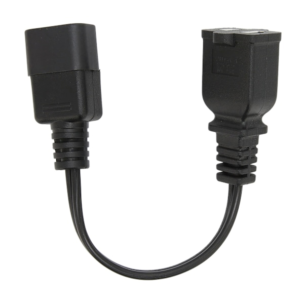 IEC320 C14 til 1 15R Kabel Han til Hun Vandtæt Strømadapterkabel til Bordlampe Digitalkamera Projektor 100‑250V